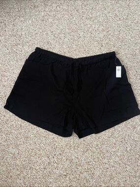 Old Navy Black High-Waist Shorts